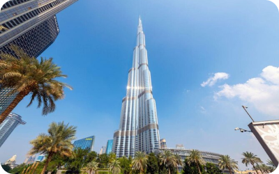 Burj Khalifa — the tallest skyscraper in the world