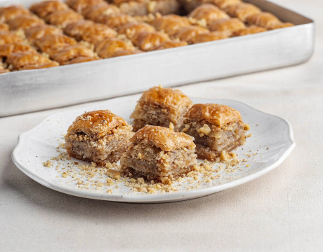 Homemade Baklava with Walnut