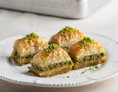 Pistachio baklava