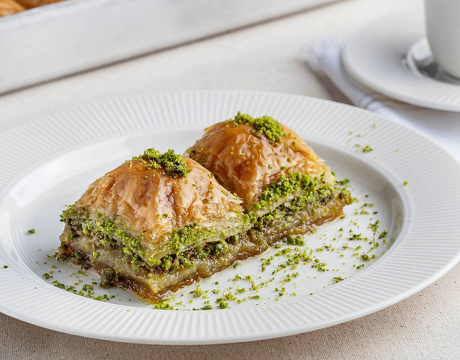 Special Square Baklava with Pistachio