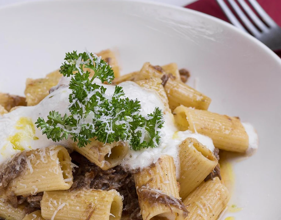 Genoa Sauce Rigatoni