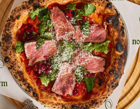 Roast Beef pizza