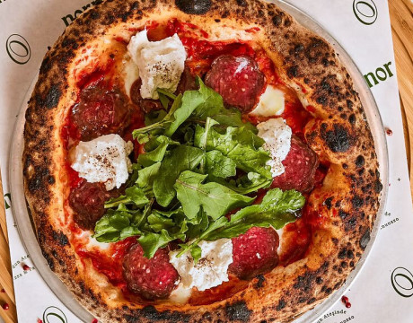 Salame Piccante pizza