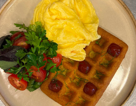 Potato waffle