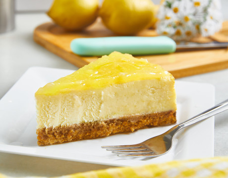 Lemon cheesecake