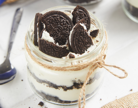 Oreo pudding cup