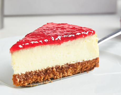Raspberry cheesecake